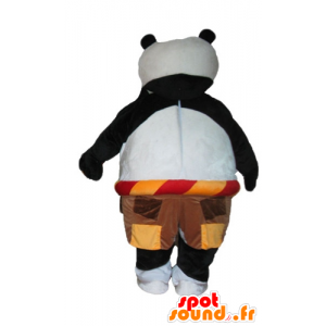 Mascot Po, den berømte panda fra tegneserien Kung Fu Panda -