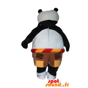 Mascotte de Po, le célèbre panda du dessin animé Kung Fu Panda - MASFR23596 - Mascottes Personnages célèbres