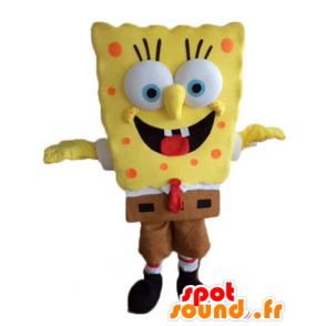 Mascot SpongeBob, geel stripfiguur - MASFR23597 - Bob spons Mascottes