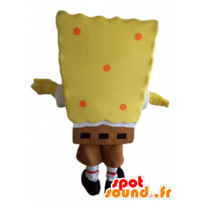 Mascot SpongeBob, caráter amarelo dos desenhos animados - MASFR23597 - Mascotes Bob Esponja