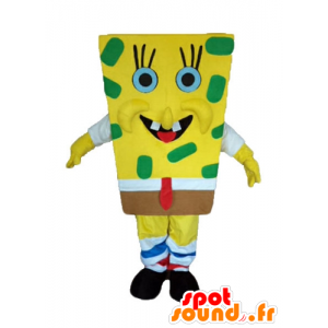 Mascot SpongeBob, caráter amarelo dos desenhos animados - MASFR23598 - Mascotes Bob Esponja