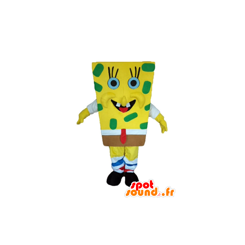 SpongeBob mascot, yellow cartoon character - MASFR23598 - Mascots Sponge Bob