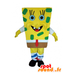 Mascot SpongeBob, geel stripfiguur - MASFR23598 - Bob spons Mascottes