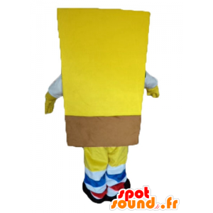 Mascotte de Bob l'éponge, personnage jaune de dessin animé - MASFR23598 - Mascottes Bob l'éponge