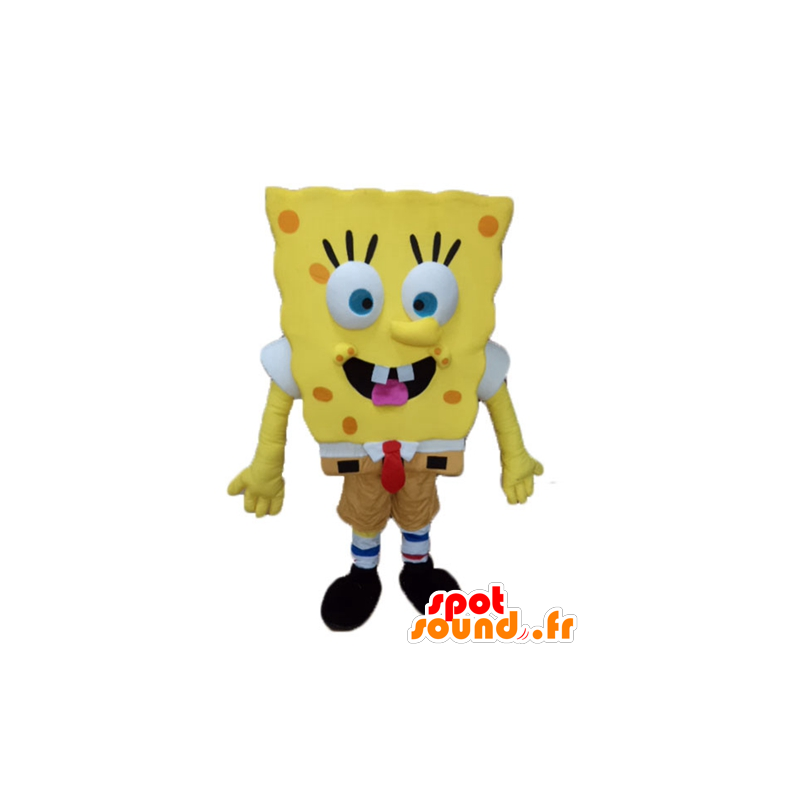 Mascot SpongeBob, gul tegneseriefigur - MASFR23599 - Bob svamp Maskoter