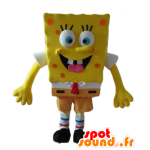 Spongebob Maskottchen, gelbe Cartoon-Figur - MASFR23600 - Maskottchen Sponge Bob