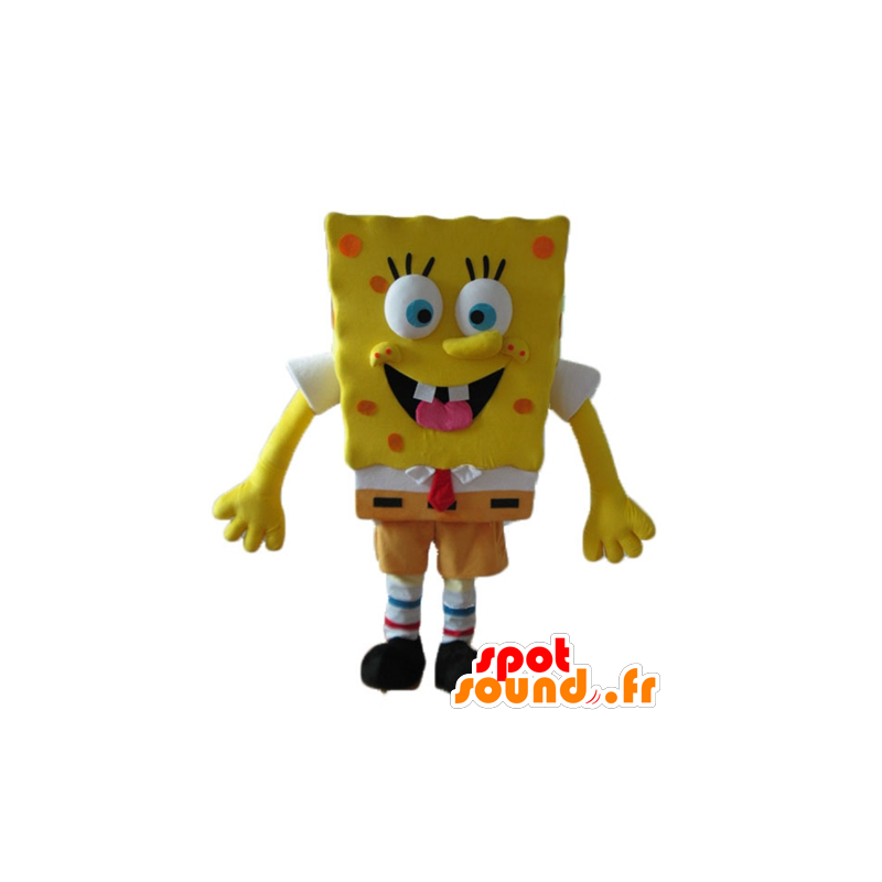 SpongeBob mascot, yellow cartoon character - MASFR23600 - Mascots Sponge Bob