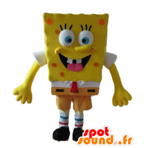 Mascot SpongeBob, geel stripfiguur - MASFR23600 - Bob spons Mascottes