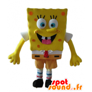 SpongeBob mascot, yellow cartoon character - MASFR23600 - Mascots Sponge Bob