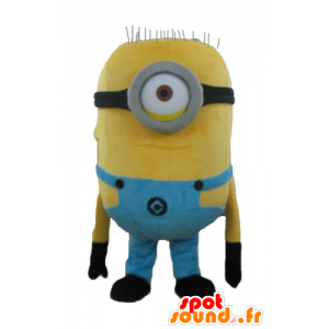 Mascot Minion, berømte gule tegneseriefigur - MASFR23601 - kjendiser Maskoter