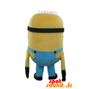 Mascot Minion, berømte gule tegneseriefigur - MASFR23601 - kjendiser Maskoter