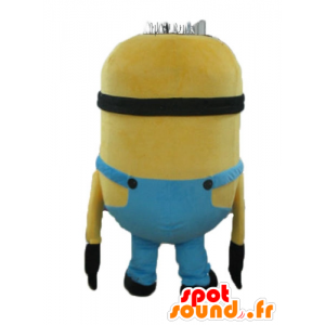 Minion mascot, famous yellow cartoon character - MASFR23602 - Mascots famous characters