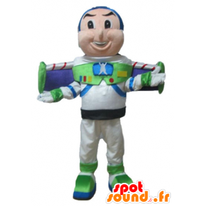 Mascot Buzz Lightyear, berömd karaktär från Toy Story -