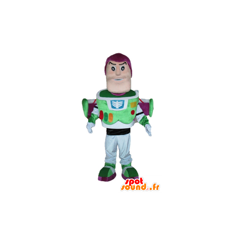 Mascot Buzz Lightyear, berømt karakter fra Toy Story -