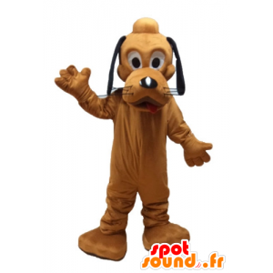 Mascot Pluto berømte oransje hund Disney Pluto - MASFR23620 - kjendiser Maskoter