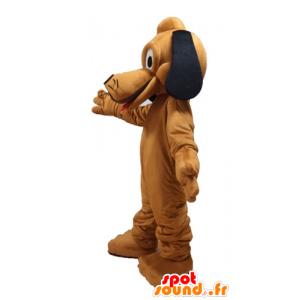 プルートマスコット、ディズニーのプルートの有名なオレンジ色の犬-masfr23620-有名なキャラクターのマスコット