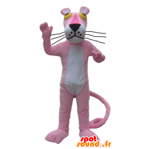 Mascote da Pantera Cor de Rosa, personagem de desenho animado - MASFR23625 - Celebridades Mascotes