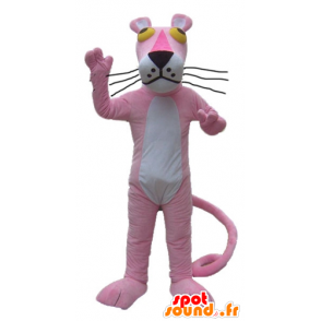 Mascot av Pink Panther, tegneseriefigur - MASFR23625 - kjendiser Maskoter