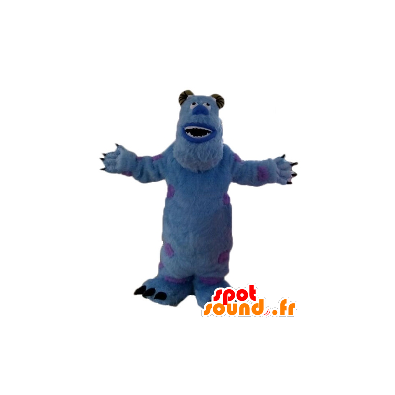 Mascot Sully, blue hairy monster any Monsters and Co. - MASFR23626 - Monsters mascots