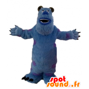 Mascot Sully, azul monstruo peludo cualquier Monsters and Co. - MASFR23626 - Mascotas de los monstruos