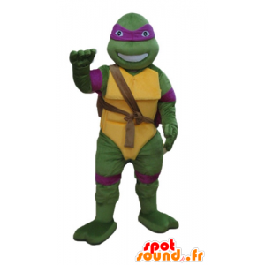 Mascot Donatello beroemde paarse ninja turtle - MASFR23628 - Celebrities Mascottes