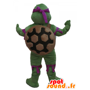 Μασκότ Donatello περίφημο μοβ χελώνα ninja - MASFR23628 - διασημότητες Μασκότ