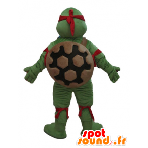 Mascot Raphael, den berømte ninja turtle rødt pannebånd - MASFR23629 - kjendiser Maskoter
