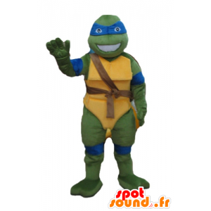 Mascot Leonardo, beroemde Blue Turtle Ninja Turtles - MASFR23630 - Celebrities Mascottes