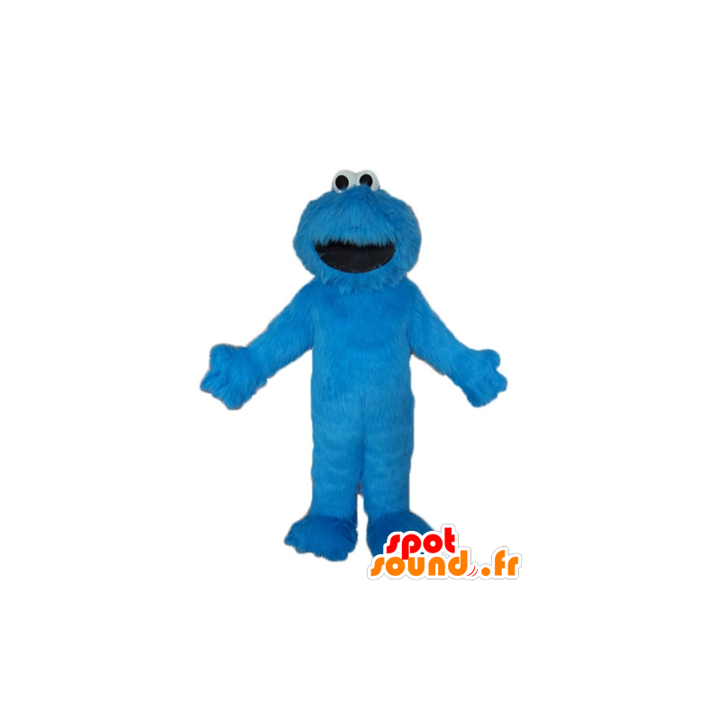 Mascotte d'Elmo, célèbre marionnette bleue de Sésame Street - MASFR23632 - Mascottes 1 rue sesame Elmo