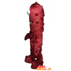 Mascot obce Cyklop czerwony olbrzym i zabawny - MASFR23634 - Niesklasyfikowane Maskotki