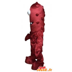 Maskot cizinec Cyclops rudým obrem a zábavný - MASFR23634 - Neutajované Maskoti