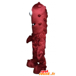 Maskot cizinec Cyclops rudým obrem a zábavný - MASFR23634 - Neutajované Maskoti