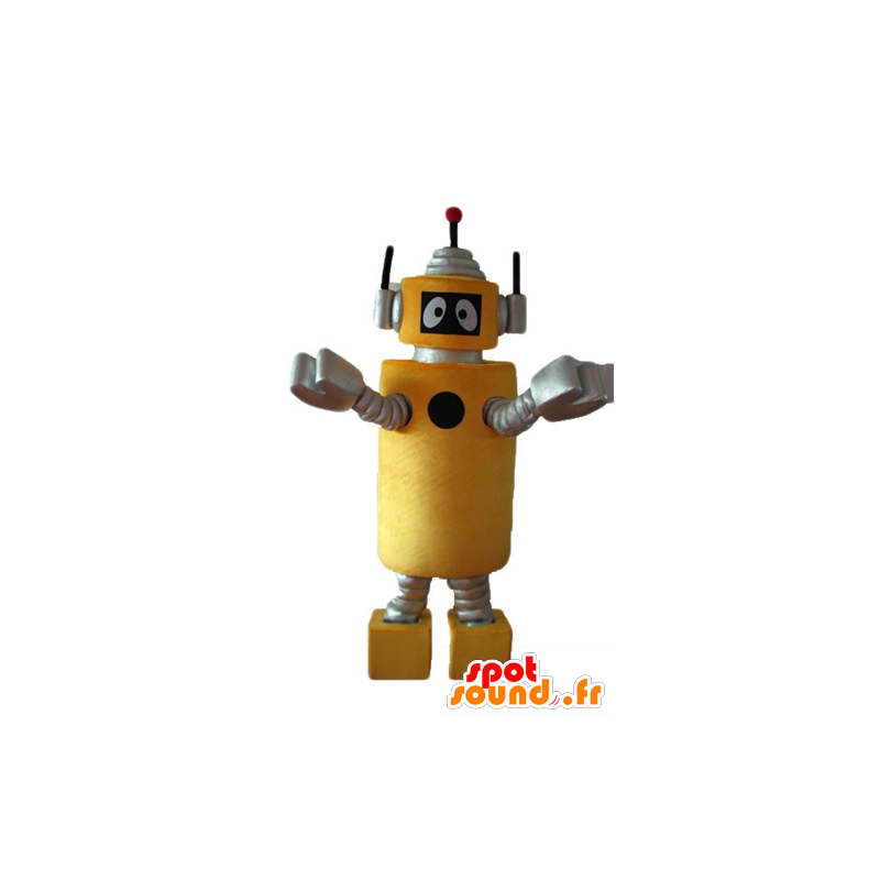 Mascot Plex, den gule roboten Yo Gabba Gabba - MASFR23636 - Mascottes Yo Gabba Gabba