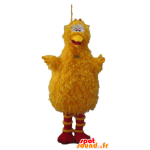 Mascot Grande uccello, uccello giallo famoso Sesame Street - MASFR23638 - Famosi personaggi mascotte