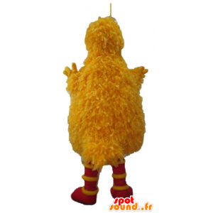 Mascot Gran pájaro, pájaro amarillo famosa Plaza Sésamo - MASFR23638 - Personajes famosos de mascotas