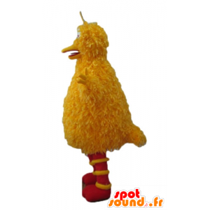 Mascotte de Big bird, célèbre oiseau jaune de Sésame street - MASFR23638 - Mascottes Personnages célèbres