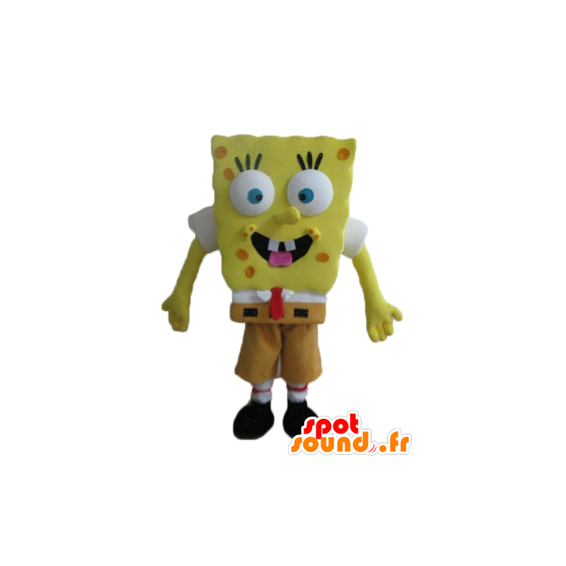 SpongeBob mascot, yellow cartoon character - MASFR23639 - Mascots Sponge Bob