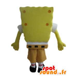 Mascotte de Bob l'éponge, personnage jaune de dessin animé - MASFR23639 - Mascottes Bob l'éponge