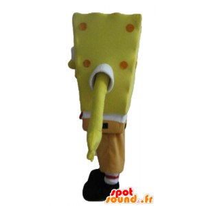 Mascot SpongeBob, caráter amarelo dos desenhos animados - MASFR23639 - Mascotes Bob Esponja