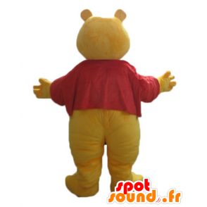 Maskotti Nalle Puh, kuuluisa keltainen karhu sarjakuva - MASFR23640 - maskotteja Pooh