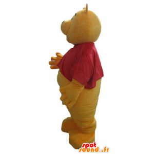 Maskotti Nalle Puh, kuuluisa keltainen karhu sarjakuva - MASFR23640 - maskotteja Pooh