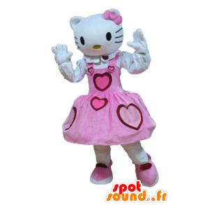 Mascotte d'Hello Kitty, célèbre chat de dessin animé - MASFR23642 - Mascottes Hello Kitty