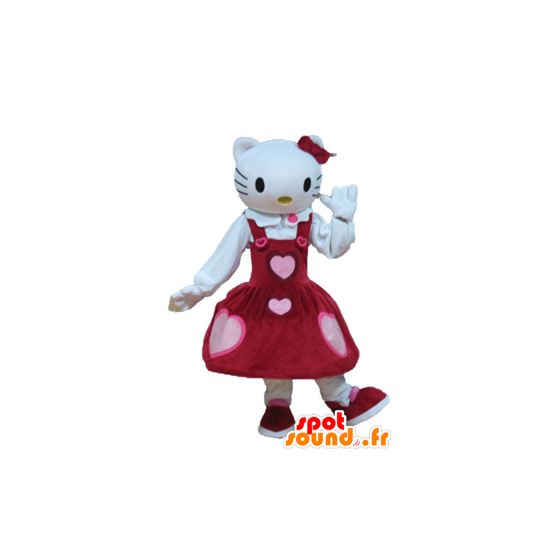 Mascot Hello Kitty, den berømte tegneserie katt - MASFR23643 - Hello Kitty Maskoter