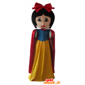 Maskot Snow White, slavný Disney princess - MASFR23644 - trpaslíci Maskoti září