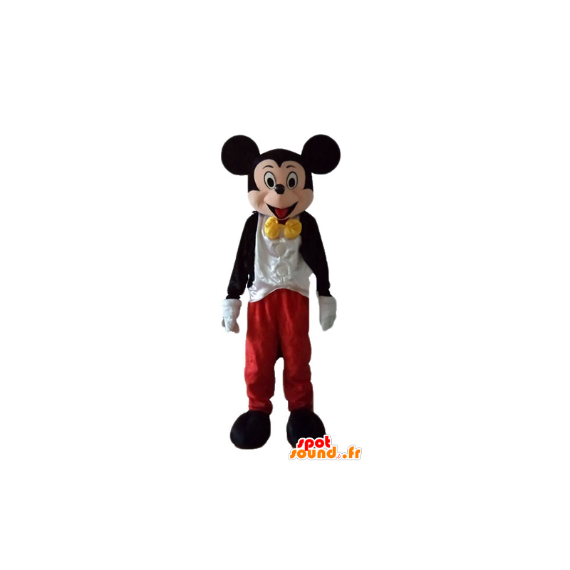 Mascotte de Mickey Mouse, célèbre souris de Walt Disney - MASFR23646 - Mascottes Mickey Mouse