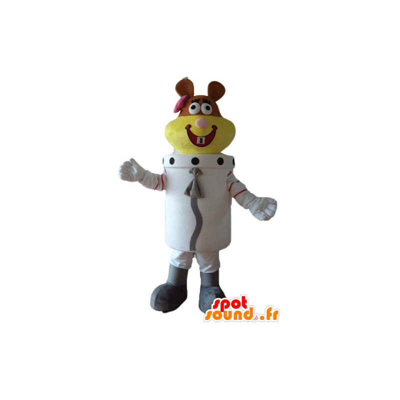 Mascot astronautti majava, majavan tila - MASFR23647 - Mascottes de castor