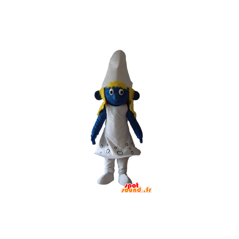 Smurfin mascotte, de beroemde komische Smurfen - MASFR23648 - Mascottes Les Schtroumpf