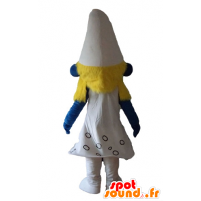 Smurfin mascotte, de beroemde komische Smurfen - MASFR23648 - Mascottes Les Schtroumpf