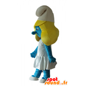 Mascotte de la Schtroumpfette, de la célèbre BD Les Schtroumpfs - MASFR23649 - Mascottes Les Schtroumpf