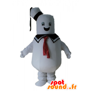 Mascotte de gros bonhomme blanc, de marin - MASFR23656 - Mascottes non-classées